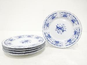 Blue Rose　プレート　5枚セット（19センチ）